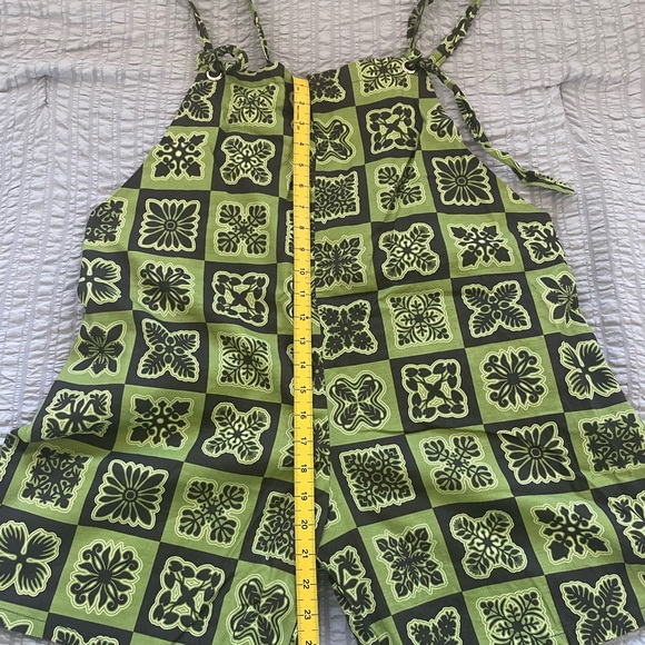 BNWOT Lei Kinis Hawaiian Oma'oma'o Quilt Romper and Top Size XL - Picture 7 of 10